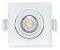 Kit 10 Spots Led Quadrado De Embutir 5W Bivolt Luz Amarela - Imagem 4