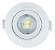 Kit 10 Spots Led Redondo Embutir 6000k Bivolt 7w Luz Amarela - Imagem 7
