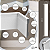 Kit 5 Barras Rodapé de Poliestireno 7 cm Altura Branco Frisado (13mm x 2 metros) - Imagem 2