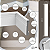 Kit 10 Barras Rodapé Guarnição de Poliestireno 7 cm Alt Alizar Branco Frisado (13mm x 2,40 metros) - Imagem 2