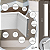 Kit 5 Barras Rodapé Guarnição de Poliestireno 10 cm Alt Alizar Branco Frisado (13mm x 2,40 metros) - Imagem 2