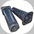 Kit 4 Pés Moveis Cozinha Preto Regulável 14cm + Parafusos - Imagem 1