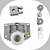 Kit Porta de Correr SD632 60kg Sobreposto FGVTN - Imagem 3