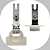 Kit Dobradiças Para Armário de Aço Itatiaia/Colormaq Plástica Curva 26mm - Imagem 3