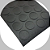Tapa Furo Adesivo PVC Preto Tx 13mm Cartela c/50unid Eb3 - Imagem 1