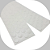 Tapa Furo Adesivo PVC Branco Tx 13mm Cartela c/50unid Eb3 - Imagem 4