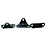 Kit Mini Cantoneira Preta 3 Furos – Para Nichos e Prateleiras - Imagem 4
