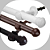 Kit Varão de ferro com 2,4m de 28 mm (reforçado) Para Cortinas - Imagem 1