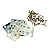 Kit 10 Chapas Placa de Junção 35x46mm Reta 4 Furos + Parafusos - Imagem 3