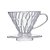 Porta Filtro para Café HARIO V60 Transparente - Tamanho 1 – VD-01T - Imagem 1