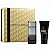 Kit Carolina Herrera 212 Vip Black Elixir 100ml + Shower Gel - Imagem 1