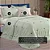 Kit Cobreleito Colcha Casal Queen 200 Fios Macio Kit 7 Pçs Luxo - Imagem 3