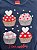 Conjunto Manga Longa com Estampa Divertida de Cupcakes - Imagem 5