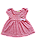 Vestido Infantil Feminino Rosa com Laço – Brandili - Imagem 1