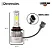 Par Lâmpada Super Led Hb3 9005 S6 Ultra 50w 6500k Luxbeam - Imagem 3