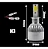 Farol LED para carro C6, farol automático, H4, H7, H1, H3, H8, H11, H10, H13, 9004, HB3, 9005, HB4, 9004, HB1, 9007, HB2, 880, 881, 9012 bulbo, 6000K, 7200LM - Imagem 3