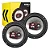 Alto Falante Bravox 6 Polegadas Triaxial B3x60x 100wrms Par - Imagem 1