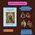 SUPER KIT DO ROSÁRIO - 2 MEDALHAS (reliquia brinde) e ROSARIO MEDITADO com frete grátis - Imagem 1