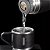 Kit Garrafa Térmica 500ML+ 3 Xícaras Aço Inoxidável -PRETO - Imagem 3