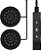 Fone Ouvido Capacete Moto sem Fio Bluetooth Hi-Fi Viva voz Gps Musicas - Imagem 2