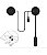 Fone Ouvido Capacete Moto sem Fio Bluetooth Hi-Fi Viva voz Gps Musicas - Imagem 1