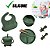 Kit Introdução Alimentar Bebê Utensílios em Silicone Premium 8 Pçs BBL-54- Verde Escuro - Imagem 4