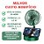 Mini Ventilador Dobrável Com Apoio de Celular - Imagem 6