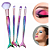 Kit Pincéis Sereia c/ 4 unid - Furta-cor / Rose Gold - Imagem 1