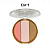 Trio Compacto Blush, Iluminador e Contorno - Femme Paris - Imagem 2