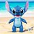 Boneco Stitch de Plástico - 37cm - 1 unidade - Disney Original - Rizzo - Imagem 1