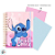 Caderno Smart Colegial Com Folhas Reposicionáveis - Stitch - Ref. 4668 - Disney Original - DAC - 1 unidade - Rizzo - Imagem 2