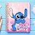 Caderno Smart Colegial Com Folhas Reposicionáveis - Stitch - Ref. 4668 - Disney Original - DAC - 1 unidade - Rizzo - Imagem 1