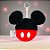 Chaveiro de Pelúcia - Cabeça Mickey - 17cm - 1 unidade - Disney Original - Rizzo - Imagem 1
