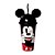 Copo de Plástico com Tampa e Canudo Orelha Mickey - 500ml - 1 unidade - Disney Original - Plasútil - Imagem 1