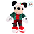 Pelúcia Mickey Natalino Roupa Xadrez - 32cm - Disney Original - 1 unidade - Rizzo - Imagem 2