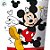 Copo de Papel - Mickey Mouse - 180ml  - 8 unidades - Disney Original - Rizzo - Imagem 2