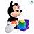 Pelúcia Mickey com Roupa LGBTQIA+ 42cm - 1 unidade - Disney Original - Rizzo - Imagem 3