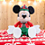 Mickey de Casaquinho e Boné - "Mickey Natalino" - 40 cm - 1 unidade - Disney Original - Rizzo - Imagem 4