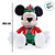 Mickey de Casaquinho e Boné - "Mickey Natalino" - 40 cm - 1 unidade - Disney Original - Rizzo - Imagem 3