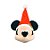 Pelúcia Cabeça Mickey c/ Gorro de Natal - 20 cm - Natal Disney - 1 unidade - Disney Original - Rizzo - Imagem 7