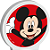 Vela Plana Adesivada Festa Mickey Mouse - 01 Unidade - Disney Original - Rizzo - Imagem 2