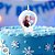 Vela Plana - Frozen - 1 unidade - Disney Original - Rizzo - Imagem 2