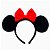 Tiara Minnie Laço Vermelho Peluciada - 1 unidade - Disney Original - Rizzo - Imagem 1