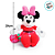 Pelúcia Minnie com Caixa de Presente - 20cm - Disney Original - 1 unidade  - Rizzo - Imagem 5
