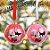 Bola de Natal  - Minnie - 10cm - 2 unidades - Disney Original - Rizzo - Imagem 1