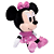 Pelúcia Minnie Mouse Rosa - 22cm - 1 unidade - Disney Original - Rizzo - Imagem 2