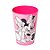 Copo de Plástico Festa Minnie e Margarida Rosa 320Ml - Disney Original - Rizzo Promoção - Imagem 1