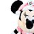 Pelúcia Minnie c/ Vestido de Bolinha e Gorro Rosa - 40 cm - 1 unidade - Disney Original - Rizzo - Imagem 6