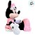Pelúcia Minnie c/ Vestido de Bolinha e Gorro Rosa - 40 cm - 1 unidade - Disney Original - Rizzo - Imagem 3