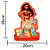KIT Enfeites de Mesa Moana - 03x01 - Ref.307034 - 6 unidades - Disney Original - Rizzo - Imagem 2